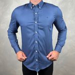 Camisa Manga Longa Aramis Azul⭐