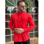 Camisa Manga Longa Ellus Vermelho