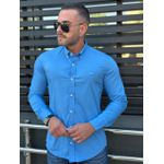 Camisa Manga Longa Ellus Azul