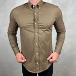 Camisa Manga Longa Ellus Marrom
