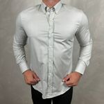 Camisa Manga Longa Ellus Cinza.