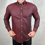 Camisa Manga Longa Ellus Vinho⭐