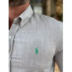 Camisa Manga Longa Linho PRL