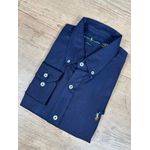 Camisa Manga Longa PRL Azul