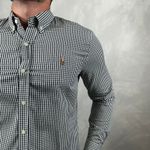 Camisa Manga Longa PRL Xadrez Preto