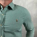Camisa Manga Longa Xadrez PRL Verde