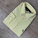 Camisa Manga Longa Xadrez PRL Amarelo