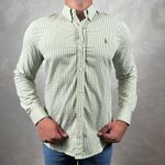 Camisa Manga Longa Xadrez PRL Verde