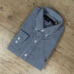 Camisa Manga Longa PRL Xadrez Azul