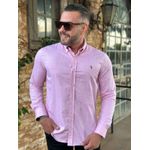 Camisa Manga Longa PRL Rosa