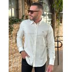 Camisa Manga Longa PRL Bege
