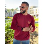 Blusa Moletom OSK Vinho