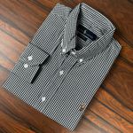 Camisa Manga Longa PRL Xadrez Preto