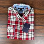 Camisa Manga Longa TH Xadrez Vermelho