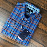 Camisa Manga Longa TH Xadrez Azul