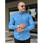 Camisa Manga Longa PRL Azul