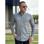Camisa Manga Longa PRL Cinza