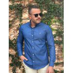 Camisa Manga Longa PRL Azul