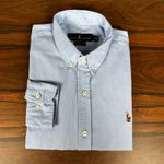 Camisa Manga Longa PRL Azul