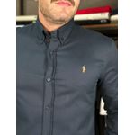 Camisa Manga Longa PRL Azul