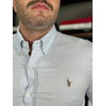 Camisa Manga Longa PRL Azul