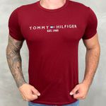 Camiseta TH Vinho ⭐
