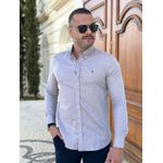 Camisa Manga Longa PRL Marrom Claro