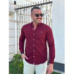 Camisa Manga Longa PRL Vinho