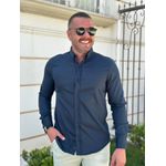 Camisa Manga Longa Aramis Azul