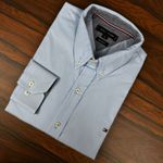 Camisa Manga Longa TH Azul