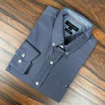 Camisa Manga Longa TH Cinza