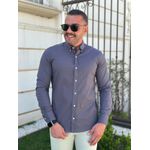 Camisa Manga Longa TH Cinza