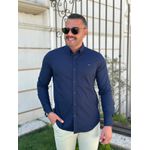 Camisa Manga Longa TH Azul