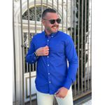 Camisa Manga Longa TH Azul