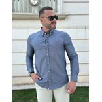 Camisa Manga Longa PRL Azul 