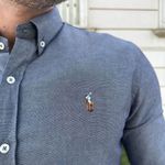 Camisa Manga Longa PRL Azul 