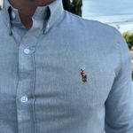Camisa Manga Longa PRL Cinza 