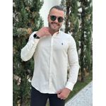 Camisa Manga Longa PRL Creme 