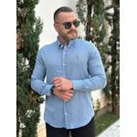 Camisa Manga Longa PRL Azul 