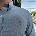 Camisa Manga Longa PRL Cinza 