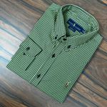 Camisa Manga Longa PRL Xadrez Verde 