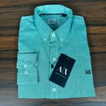 Camisa Manga Longa Armani Verde 