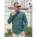 Camisa Manga Longa Armani Verde