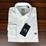 Camisa Manga Longa Armani Branco 