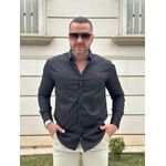 Camisa Manga Longa Armani Preto