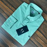 Camisa Manga Longa Armani Verde 