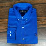 Camisa Manga Longa PRL Azul 
