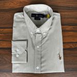 Camisa Manga Longa PRL Bege 