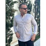 Camisa Manga Longa PRL Bege