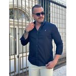 Camisa Manga Longa PRL Azul